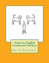 American English Coonhound Stickers