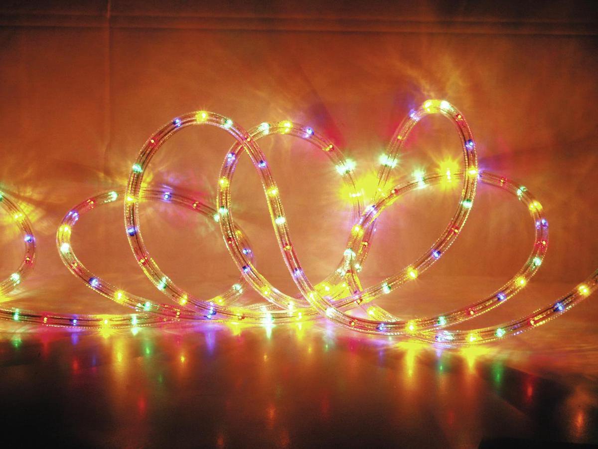 EUROLITE Lichtsnoer voor buiten - meerkleuren - Gekleurd - lichtslang - 44m - Licht Slang