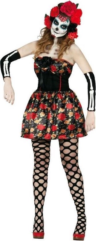 Costume d'habillage Day of the Dead pour femme - Robe d'habillage Halloween  / Horreur... | bol