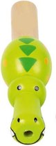 Goki Houten minifluit dieren: krokodil 7,8 - 9,9 cm