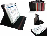 Hoes voor de Dell Venue 10 5000 , Multi-stand Case, rood , merk i12Cover