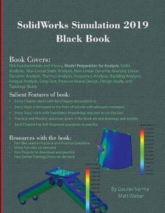 SolidWorks Simulation 2019 Black Book - cover