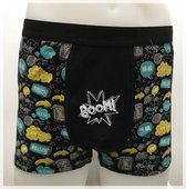 Dice Heren Boxer all over print Boom zwart maat XXL