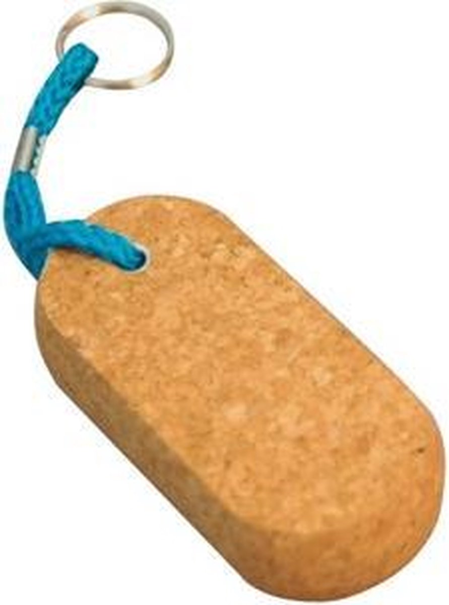 Talamex Kurk sleutelhanger/ Drijvende sleutelhanger / Ovaal / 105 x 50 x 25 mm
