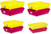 Cat toilet with rim arist-o-tray hawai assorted colours 57cm
