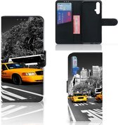 Huawei Nova 5T | Honor 20 Flip Cover New York Taxi