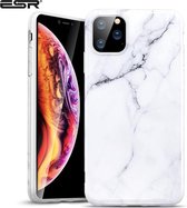 ESR - telefoonhoesje - Apple  iPhone 11 Pro MAX - Vogue marmer – Wit