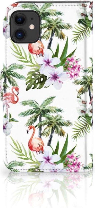 Coque Téléphone Apple iPhone 11 Protection Téléphone Palms Flamingo