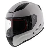 LS2 FF353 Rapid Single Mono Gloss White Full Face Helmet XL - Maat XL - Helm