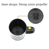 400 ml mokken automatische elektrische zelf roeren mok Cup koffiemelk mengen mok slimme roestvrijstaal SAP mix Cup Drinkware (Deep Blue)