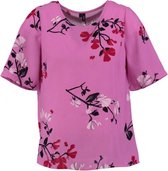 Vero moda polyester blouse shirt opera mauve - valt kleiner - Maat M