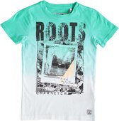 Garcia stevig zacht grasgroen slim fit shirt - Maat 140/146