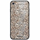 iPhone 8/7 hoesje glass - It's a zoo out there | Apple iPhone 8 case | Hardcase backcover zwart