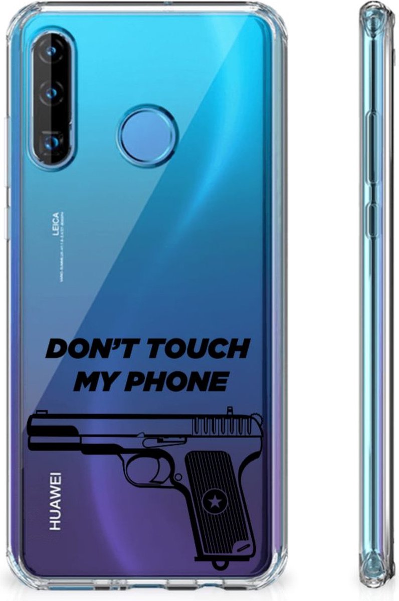 Huawei P30 Lite Anti Shock Case Pistol DTMP