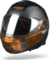 Nolan N100-5 Consistency Flat Zwart N-Com 028 Systeemhelm - Motorhelm - Maat L