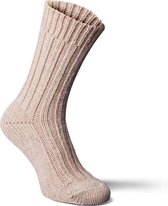 Fellhof Alpaca sokken dik maat 35-38 – bruin – wollen sokken – warme sokken - hypoallergeen - temperatuurregulerend – comfortabel – zacht