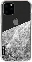 Casetastic Apple iPhone 11 Pro Hoesje - Softcover Hoesje met Design - Marble Transparent Print