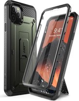 Supcase 360 Backcase hoesje met screenprotector iPhone 11 Pro Max - metallic Groen