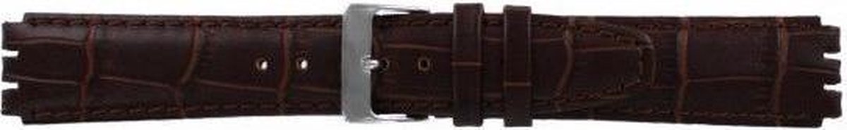 Horlogeband Swatch (alt.) 21414.27 Leder Bruin 17mm