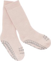 Chaussettes et genouillères en ABS GoBabyGo - Rose clair - 6-12 mois