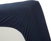 Premium Jersey Lycra Hoeslaken Navy | 80x200 | Perfecte Pasvorm | Duurzame Kwaliteit