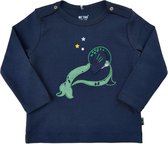 Me Too - baby  shirt - zeehond - blauw - Maat 68