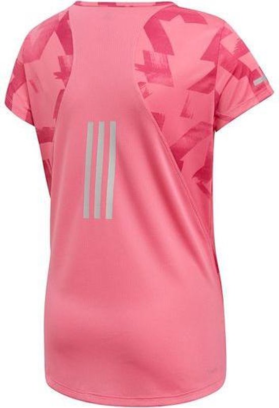 adidas Training Run shirt meisjes roze " | bol.com
