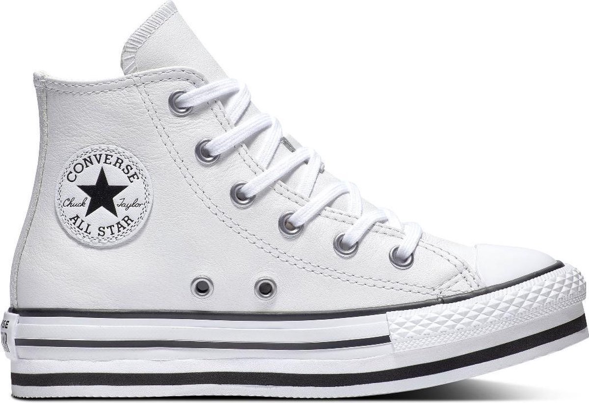 Converse Meisjes Sneakers All Star Platform Eva-hi- - Wit - Maat 32 Converse Meisjes Sneakers All Star Platform Eva-hi- - Wit - Maat 32