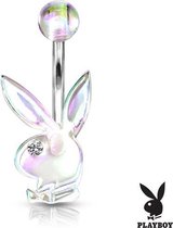 Navelpiercing playboy bunny special effect wit