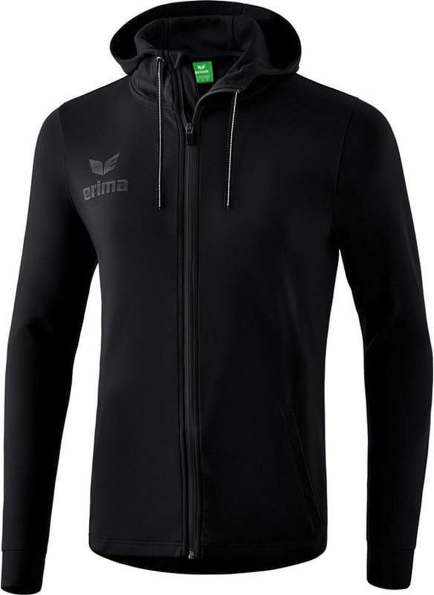 Erima Essential Sweatjack - Sweaters  - zwart - M