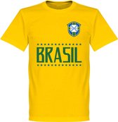 Brazilië Team T-Shirt - Geel - Kinderen - 128