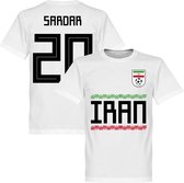 Iran Sardar 20 Team T-Shirt - Wit - S