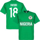 Nigeria Iwobi 18 Team T-Shirt - M