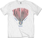 The Who Heren Tshirt -XL- Long Live Rock Wit