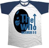 The Who Heren Tshirt -XL- Maximum R & B Wit/Blauw