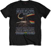 Pink Floyd Heren Tshirt -L- Assorted Lunatics Zwart