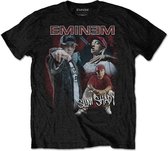 Eminem - Shady Homage Heren T-shirt - S - Zwart