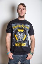 Motorhead Heren Tshirt -XXL- Achtung! Zwart