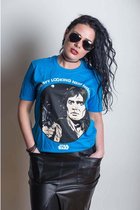 Star Wars Heren Tshirt -XXL- Scruffy Nerd Herder Blauw