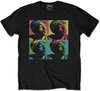 Tupac - Pop Art Heren T-shirt - XL - Zwart