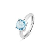 Parte Di Me 925 Sterling Zilveren La Fiore Giacinto Ring  (Maat: 55) - BlauwZilverkleurig