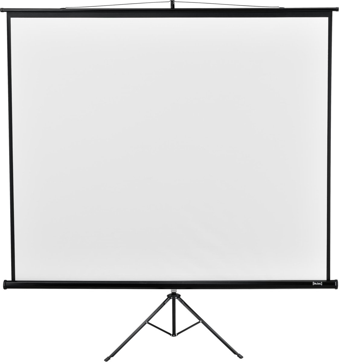 Projectiescherm met in hoogte verstelbaar statief 203x203 cm