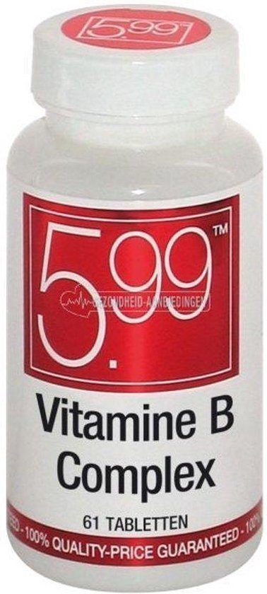 Vitamine B Complex Tabletten Vitaminen Bol Com