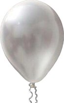 10 stuks - Witte parelmoer metallic ballon 30 cm hoge kwaliteit