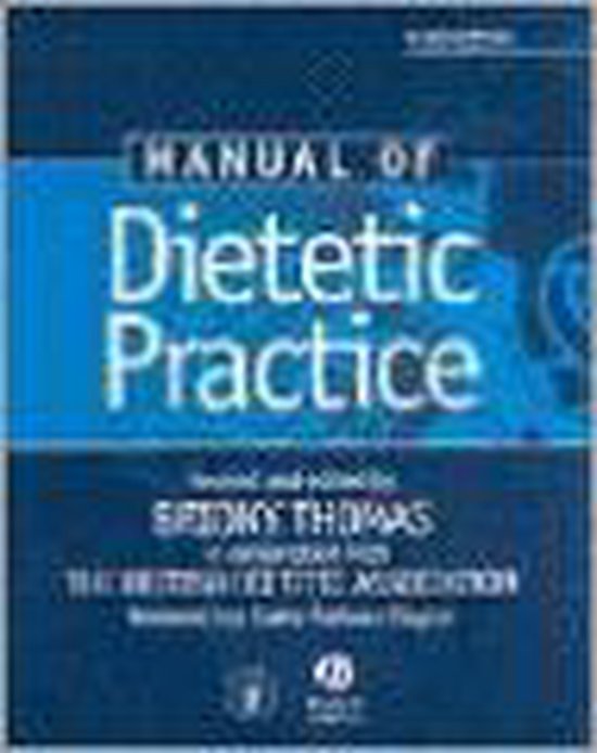 Manual of Dietetic Practice - cover