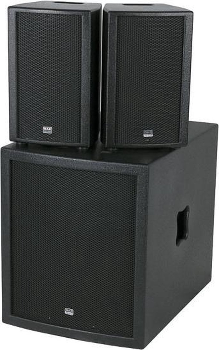 DAP Audio DAP Club Mate II - Actieve luidsprekerset 700W Home entertainment  - Accessoires | bol.com