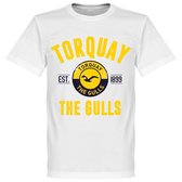 Torquay Established T-Shirt - Wit - XS