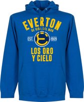 Everton de Chile Established Hoodie - Blauw - XL