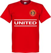 Manchester United Team T-Shirt - Rood - XXXXL
