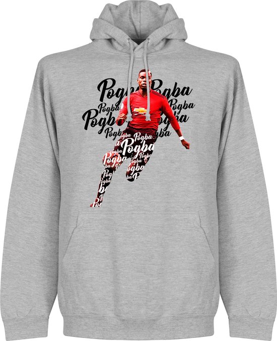 Sweat à capuche Pogba Script - Gris - Enfants - 116